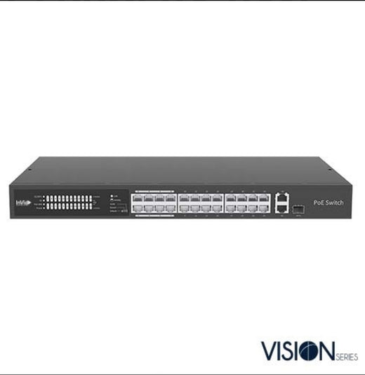 VIS-LRPOE24-2AN 24 POE switch INVID