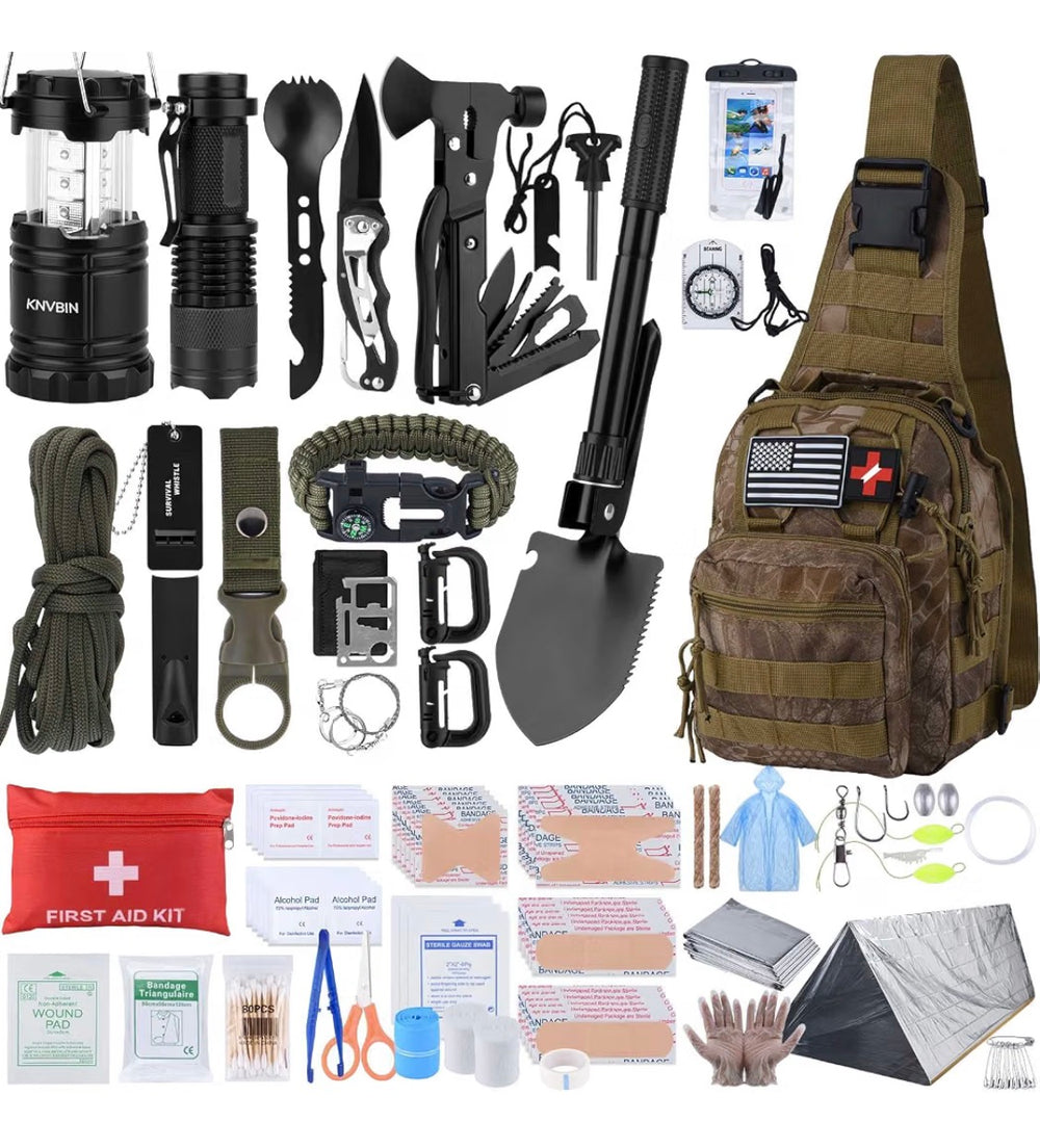 Survival Kit, 250pcs Survival Tools